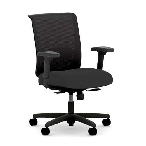 HON Convergence Task Chair | Synchro-Tilt With Seat Slide Control | Height- and Width-Adjustable Arms