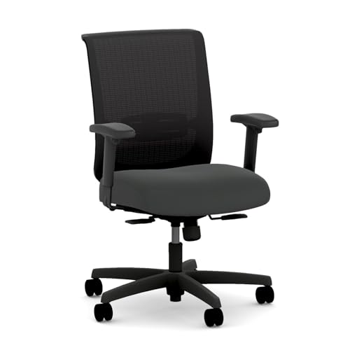 HON Convergence Task Chair | Synchro-Tilt With Seat Slide Control | Height- and Width-Adjustable Arms