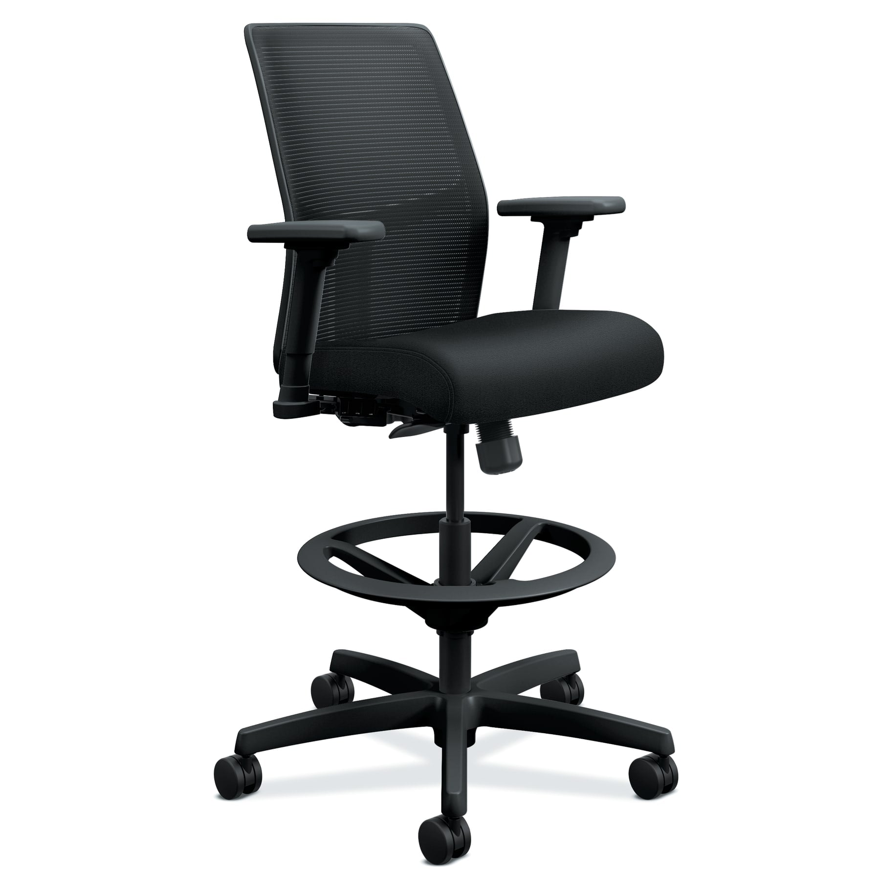 HON Ignition 2.0 Low-Back Task Stool | 4-way stretch Mesh Back ...