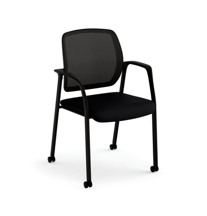 HON Nucleus Guest Chair | 4-Way Stretch Back | Four Legs